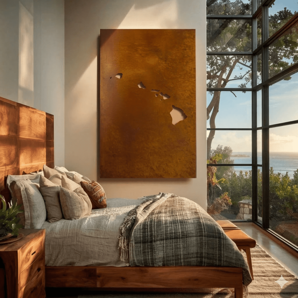 The Hawaii - Metal Wall Art - Benton Lane Home - Anthem Classic