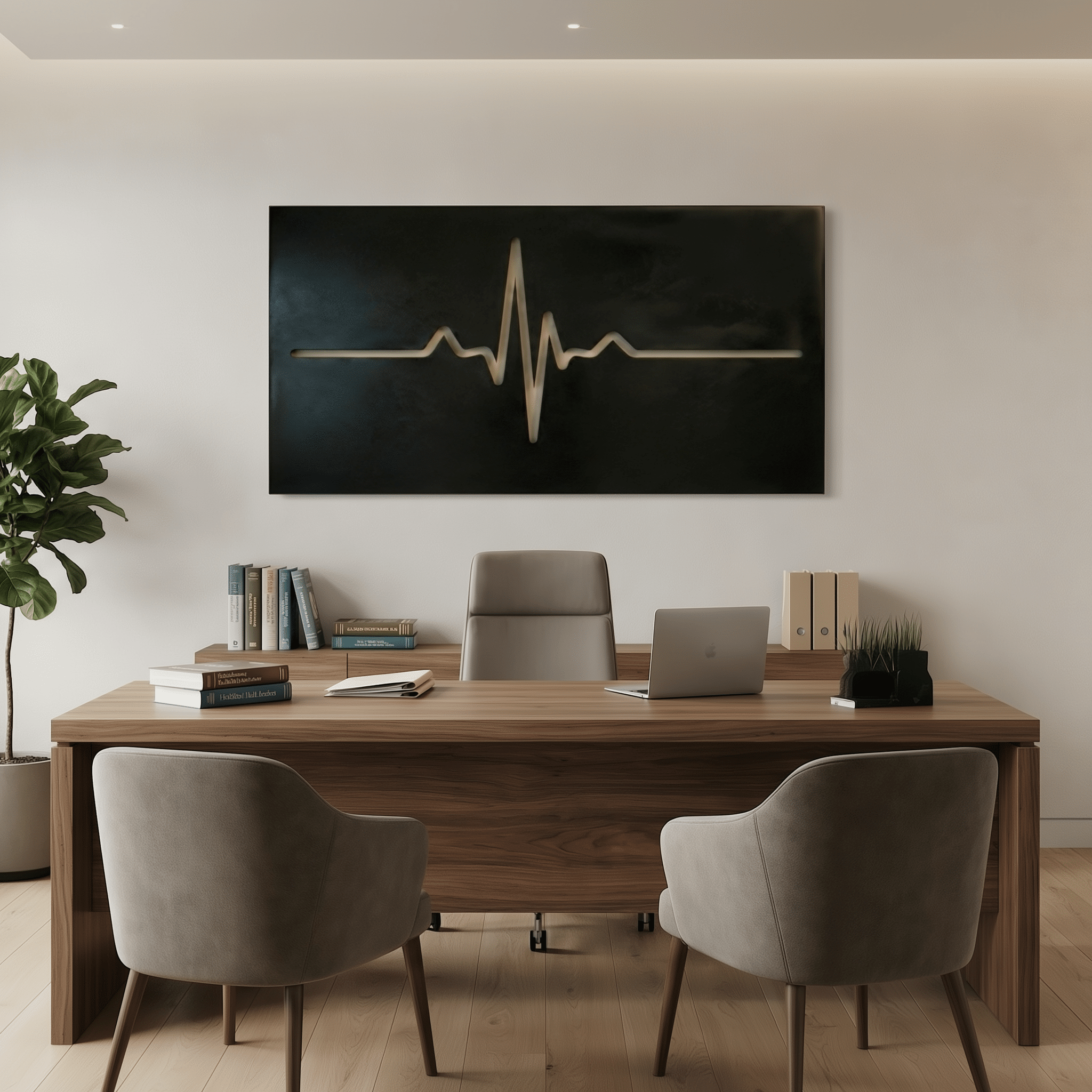 The Heartbeat - Metal Wall Art - Forge - Benton Lane Home - Anthem Classic
