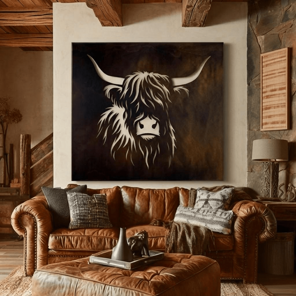 The Highland - Metal Wall Art - Benton Lane Home - Anthem Classic