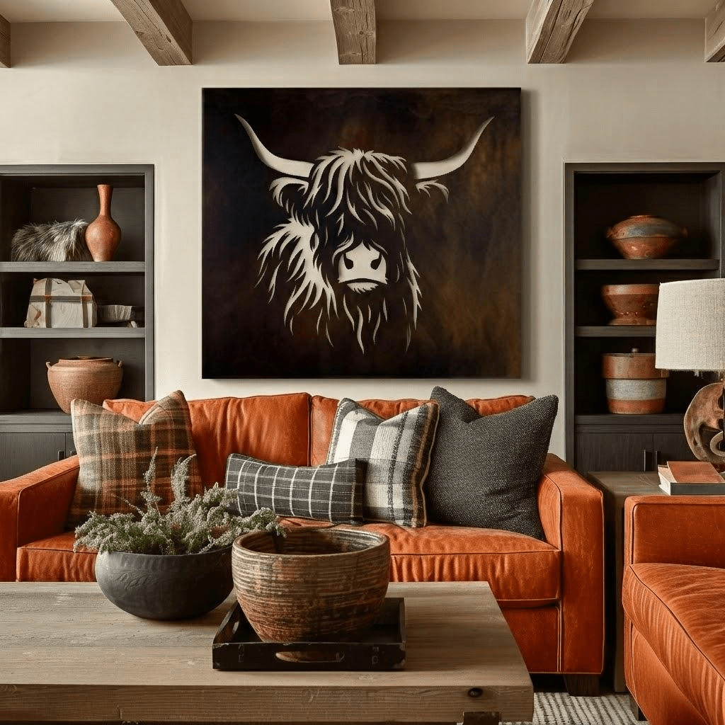 The Highland - Metal Wall Art - Benton Lane Home - Anthem Classic