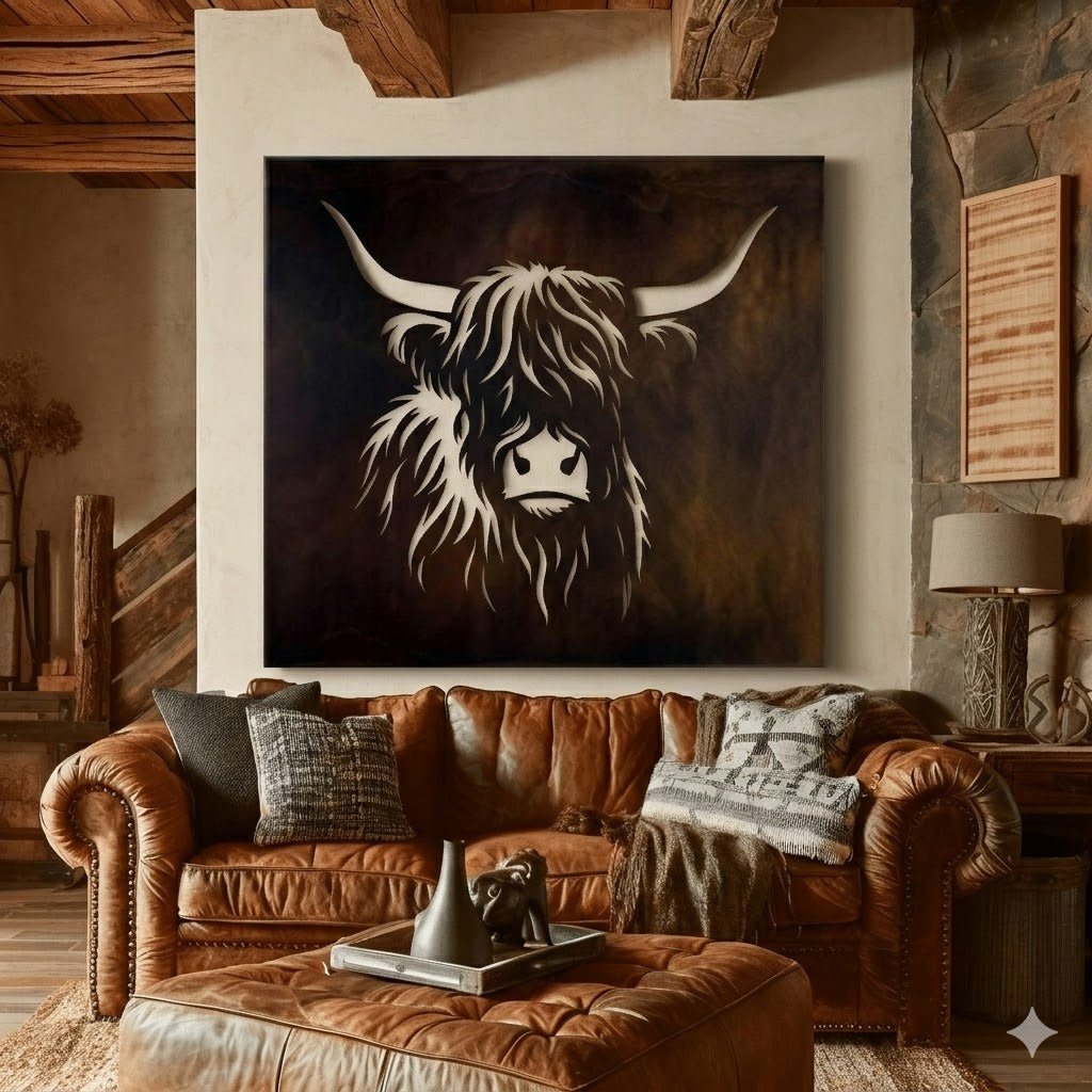The Highland - Metal Wall Art - Benton Lane Home - Anthem Classic
