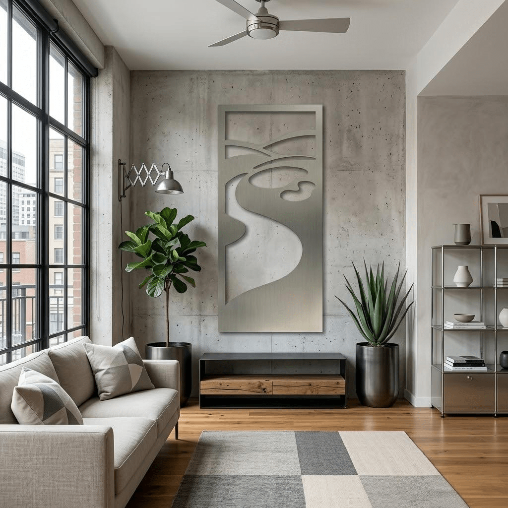 The Hills - Metal Wall Art - Benton Lane Home - Carbon Designs