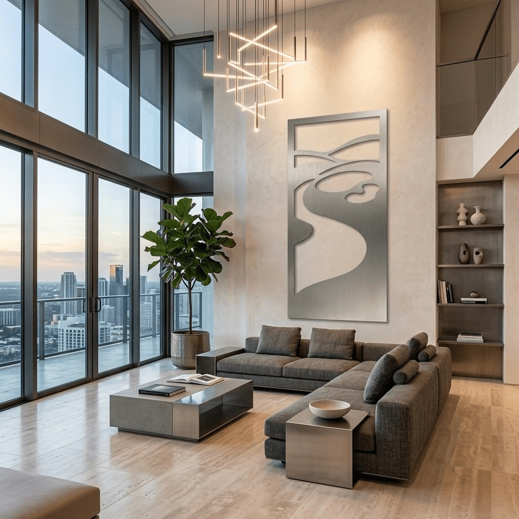The Hills - Metal Wall Art - Benton Lane Home - Carbon Designs