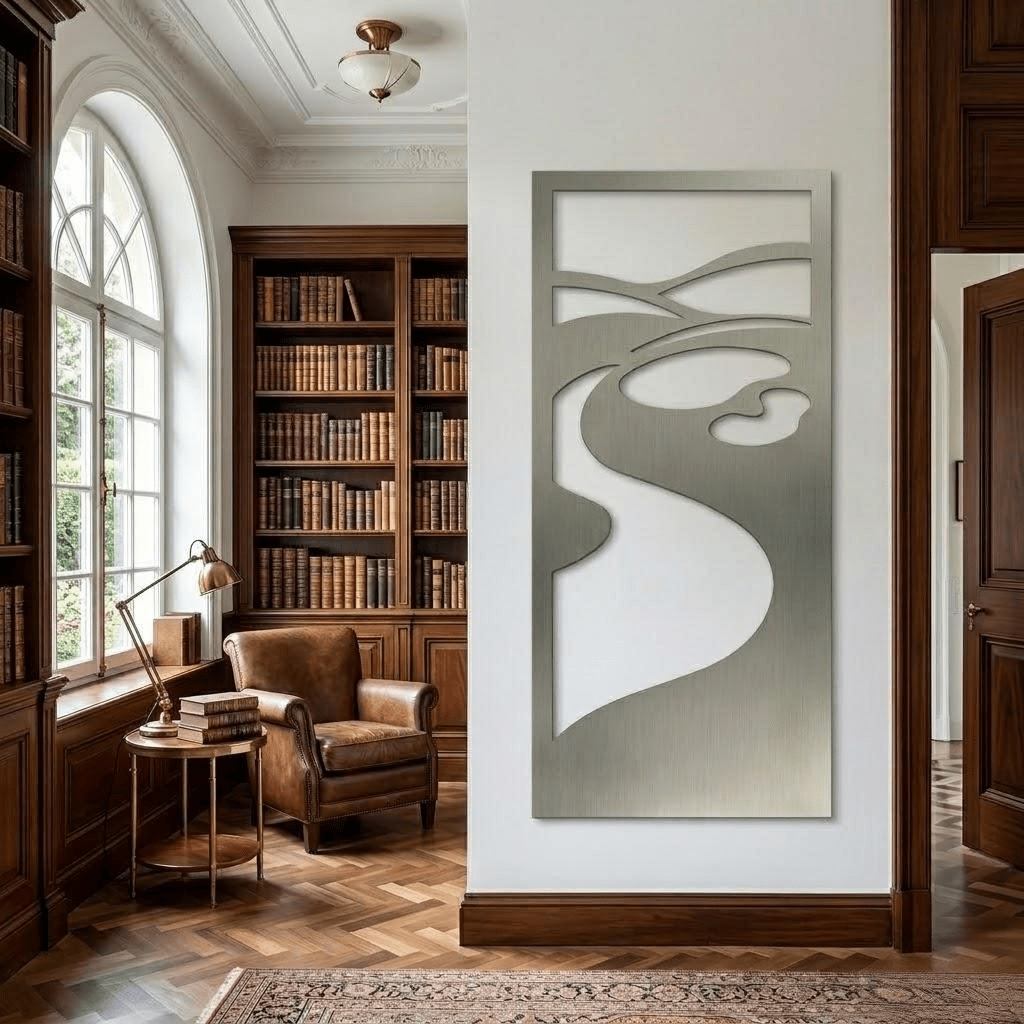 The Hills - Metal Wall Art - Benton Lane Home - Carbon Designs