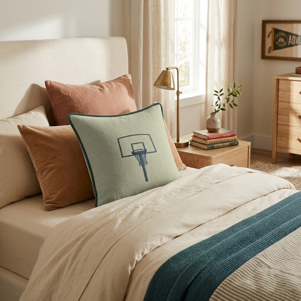 The Hoop Throw Pillow - Benton Lane Home - Hillcroft Home