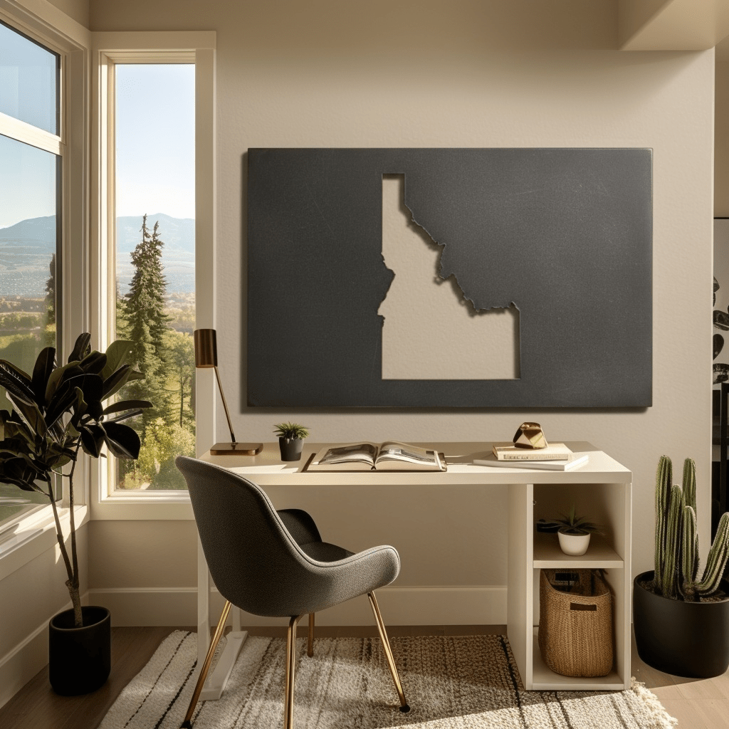 The Idaho - Metal Wall Art - Benton Lane Home - Anthem Classic