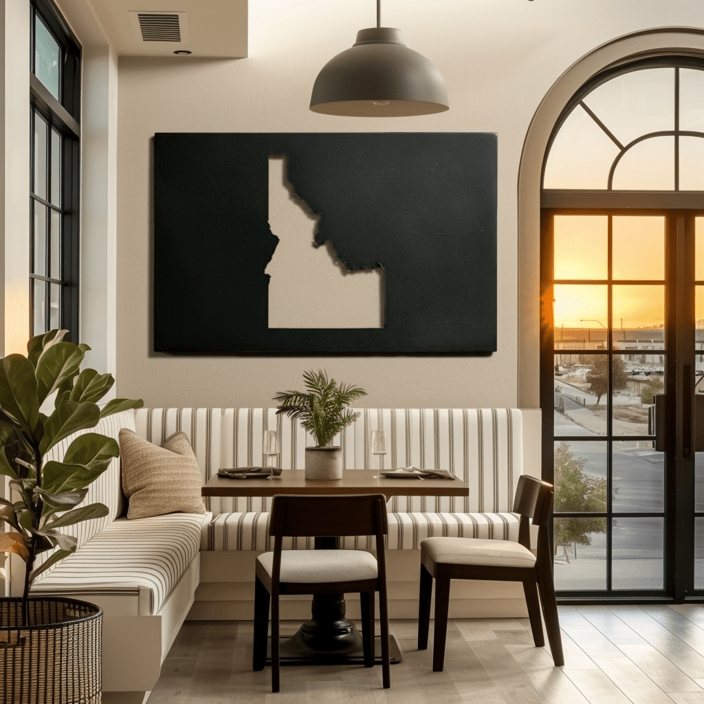 The Idaho - Metal Wall Art - Benton Lane Home - Anthem Classic