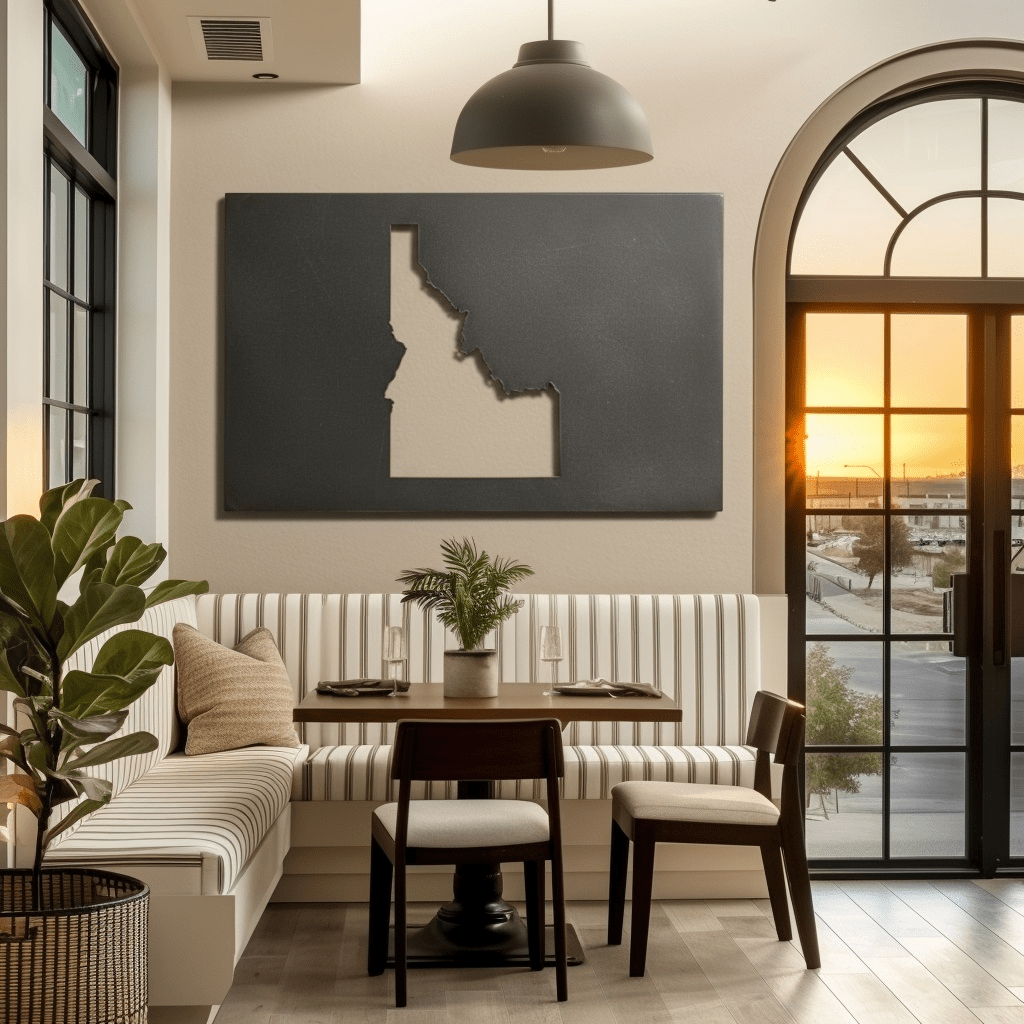 The Idaho - Metal Wall Art - Benton Lane Home - Anthem Classic