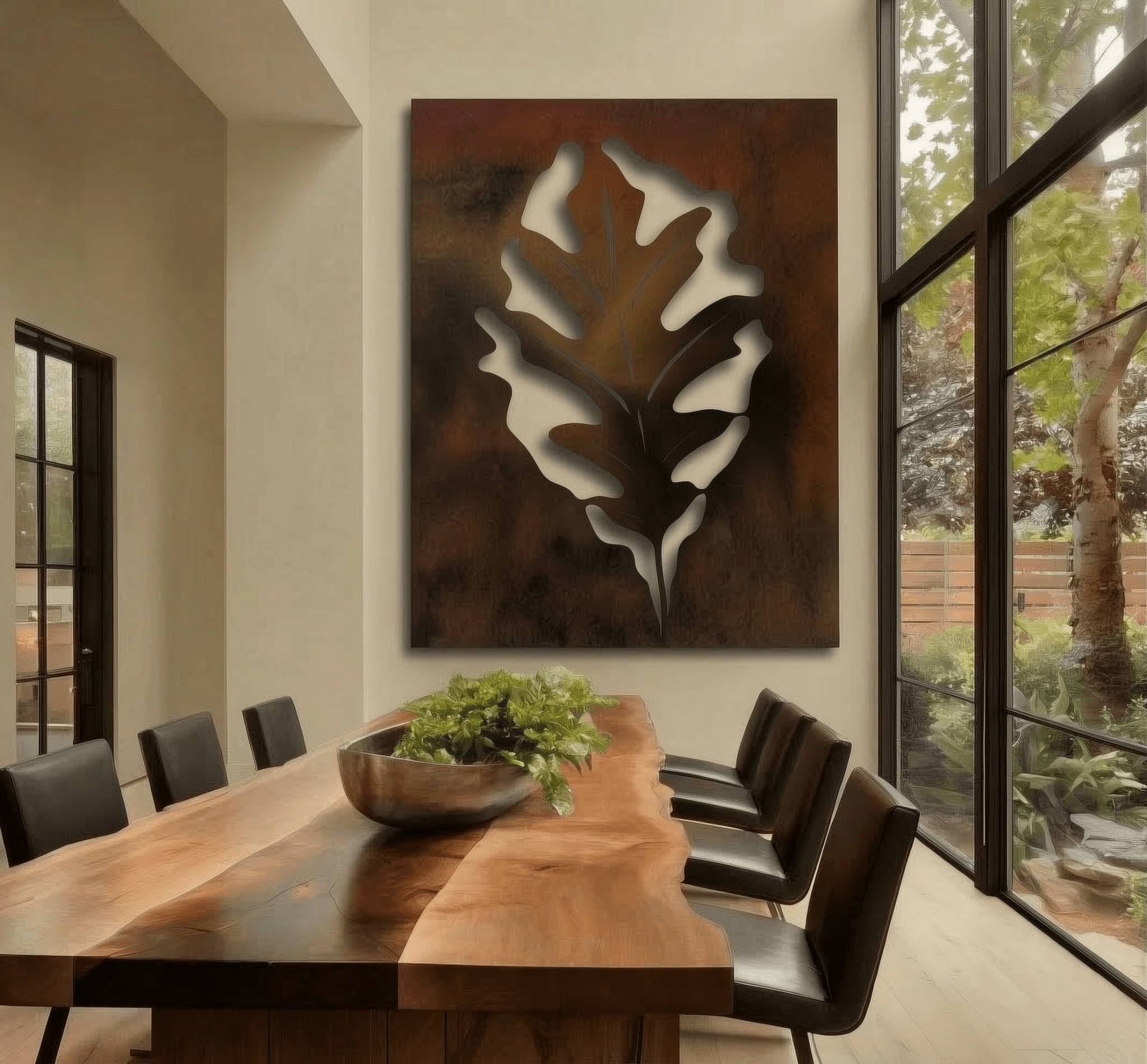 The Illinois White Oak - Metal Wall Art - Benton Lane Home - Anthem Classic