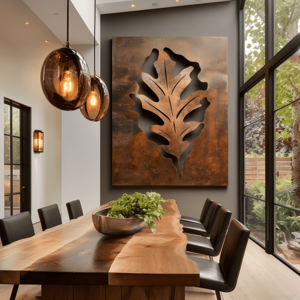 The Illinois White Oak - Metal Wall Art - Benton Lane Home - Anthem Classic