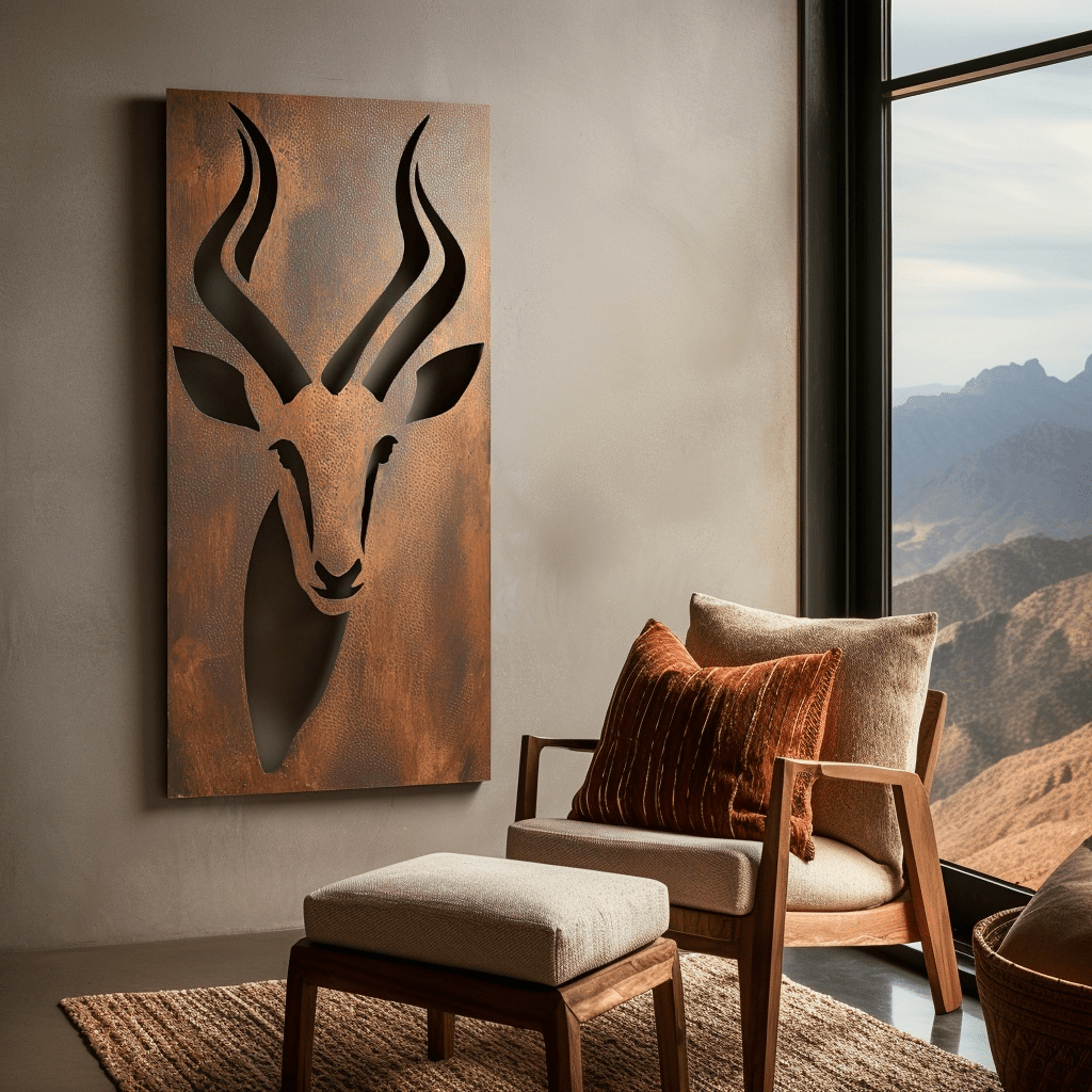 The Impala - Metal Wall Art - Oxide - Benton Lane Home - Anthem Classic