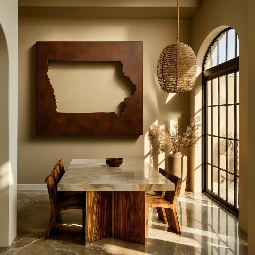 The Iowa - Metal Wall Art - Benton Lane Home - Anthem Classic