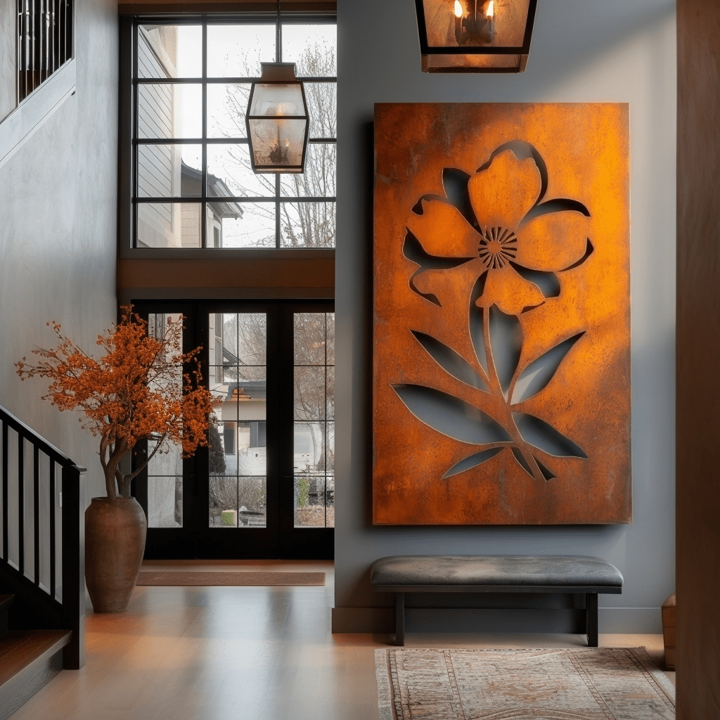 The Iowa Wild Prairie Rose - Metal Wall Art - Benton Lane Home - Anthem Classic