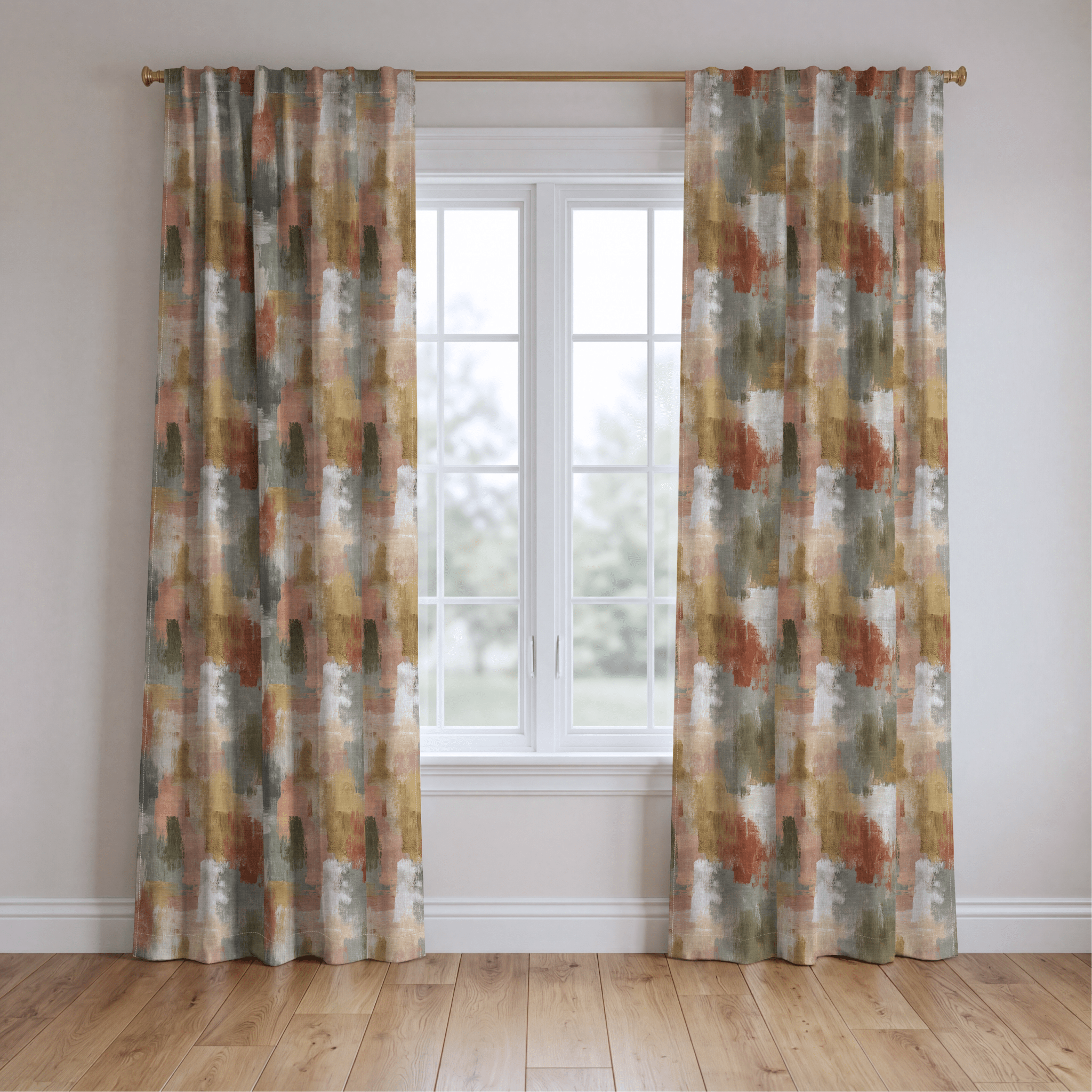 The Iris - Drapery - Benton Lane Home - Lemon Park