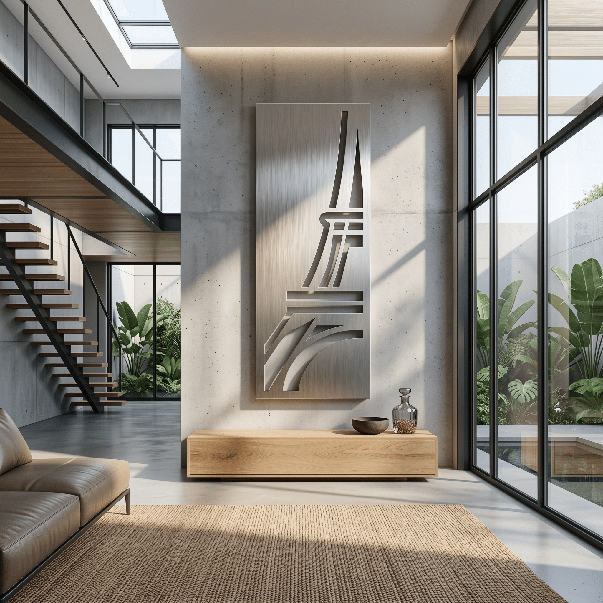 The Iron Lady - Metal Wall Art - Benton Lane Home - Carbon Designs