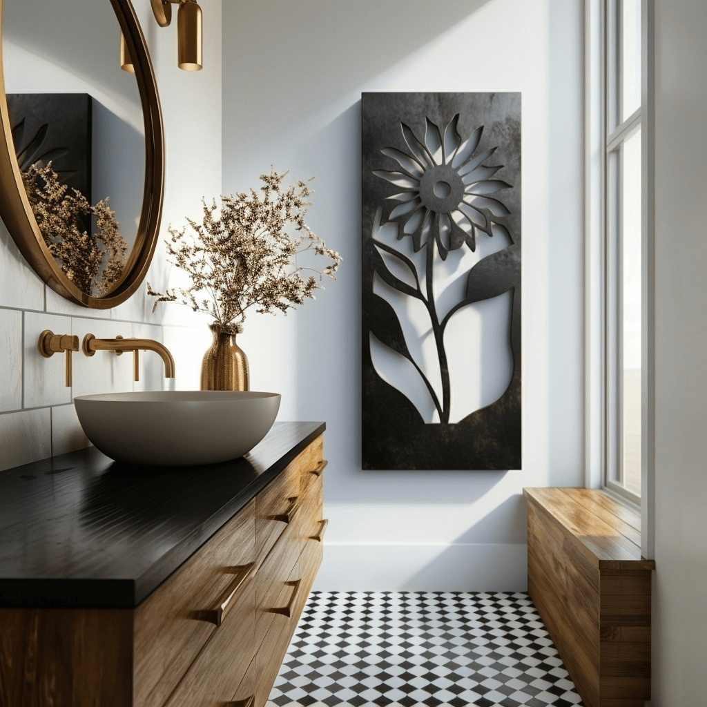 The Kansas Sunflower - Metal Wall Art - Benton Lane Home - Anthem Classic