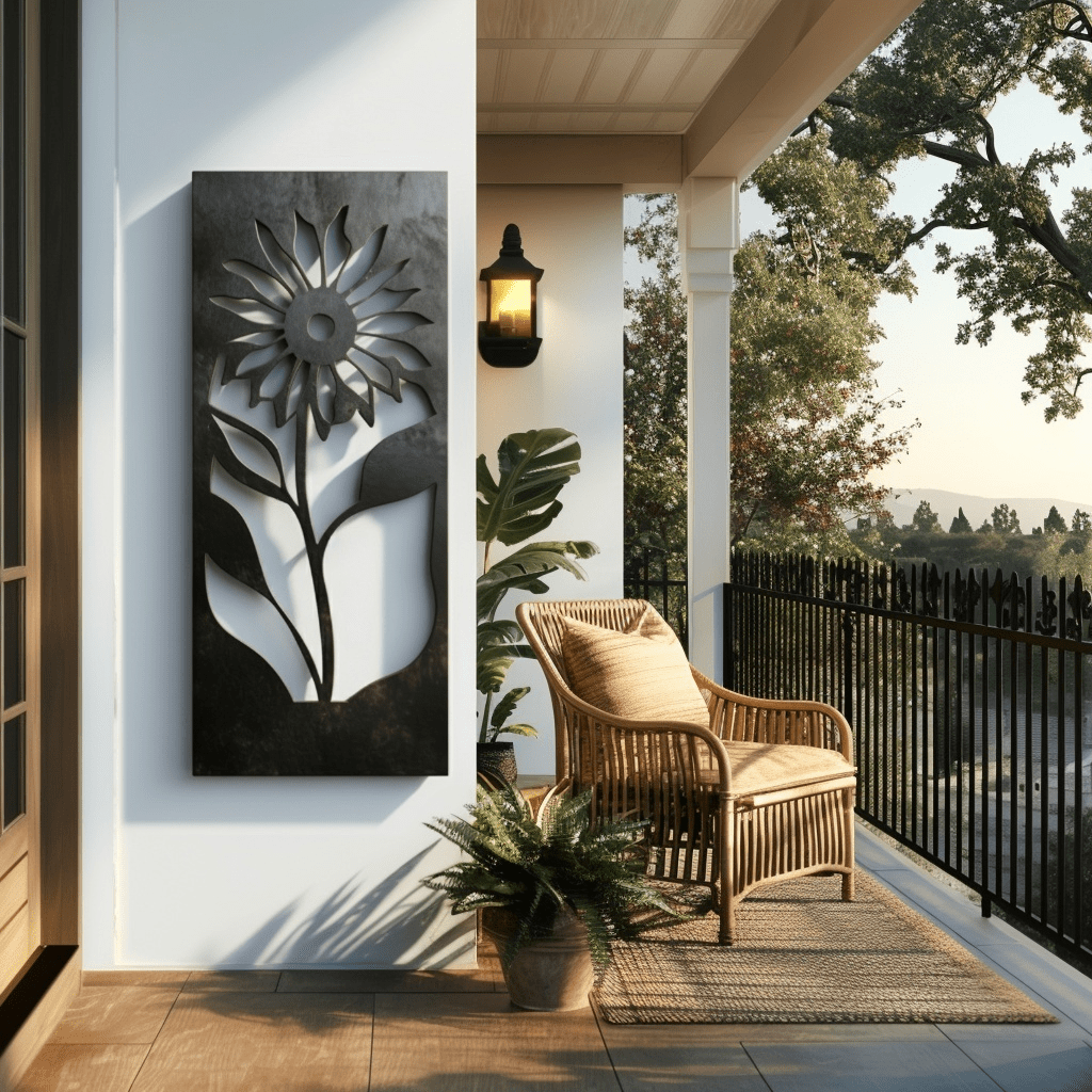 The Kansas Sunflower - Metal Wall Art - Benton Lane Home - Anthem Classic