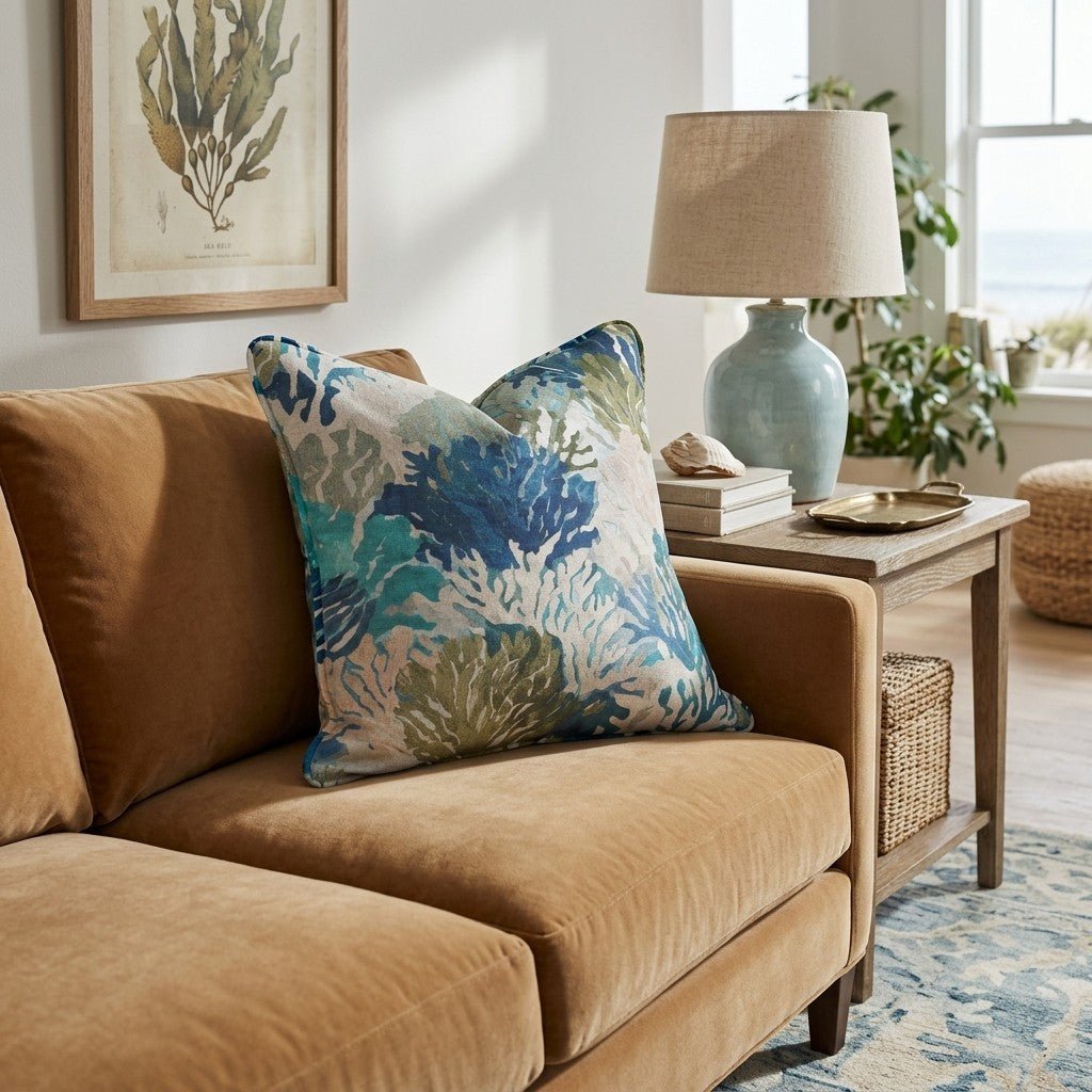 The Kelp Bed Throw Pillow - Benton Lane Home - Hillcroft Home