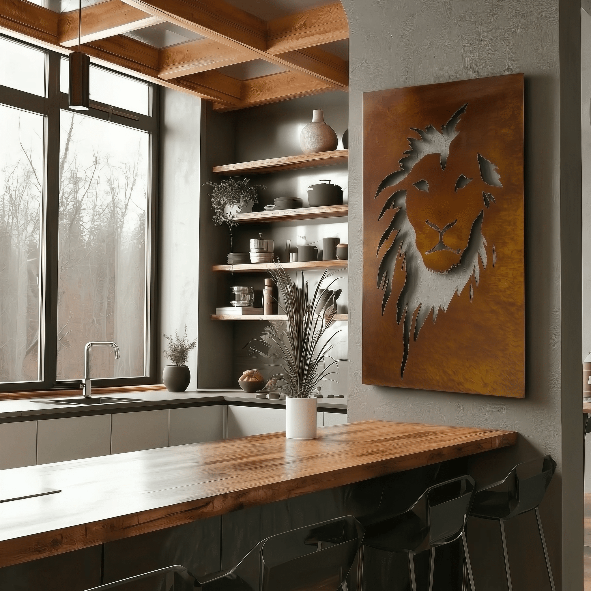 The King - Metal Wall Art - Benton Lane Home - Anthem Classic