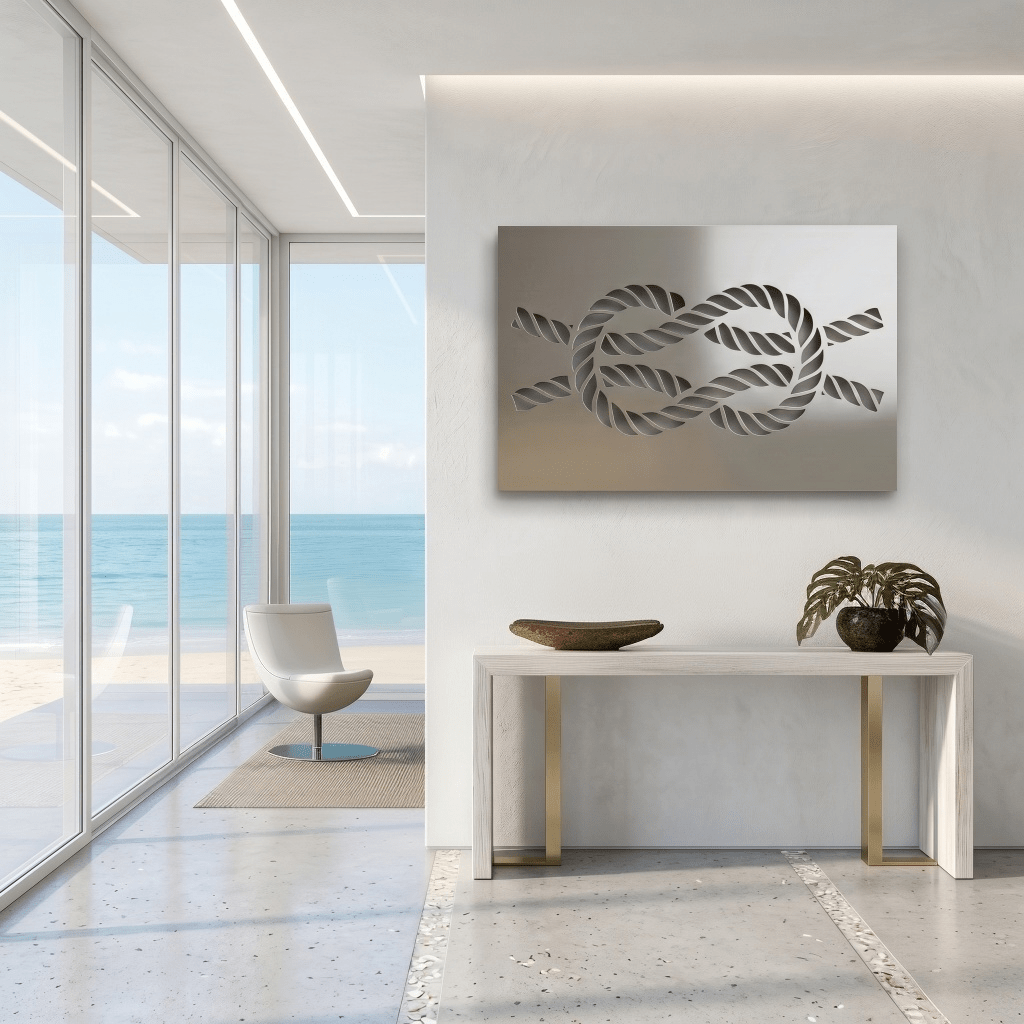 The Knot - Metal Wall Art - Benton Lane Home - Carbon Designs