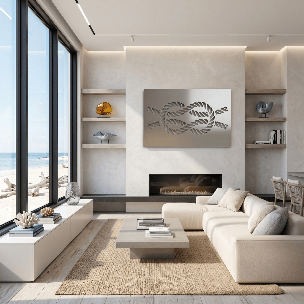 The Knot - Metal Wall Art - Benton Lane Home - Carbon Designs