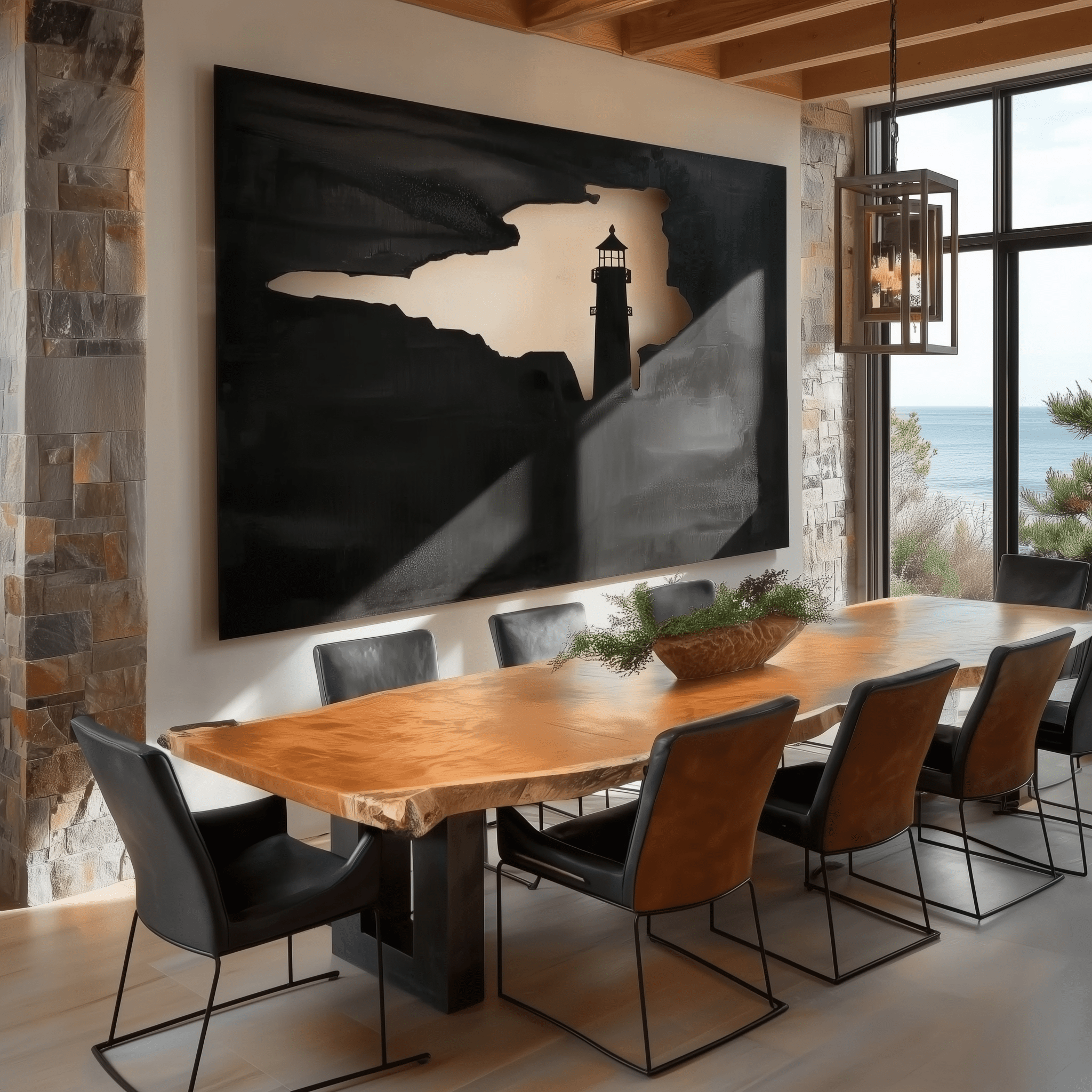 The Lighthouse - Metal Wall Art - Benton Lane Home - Anthem Classic
