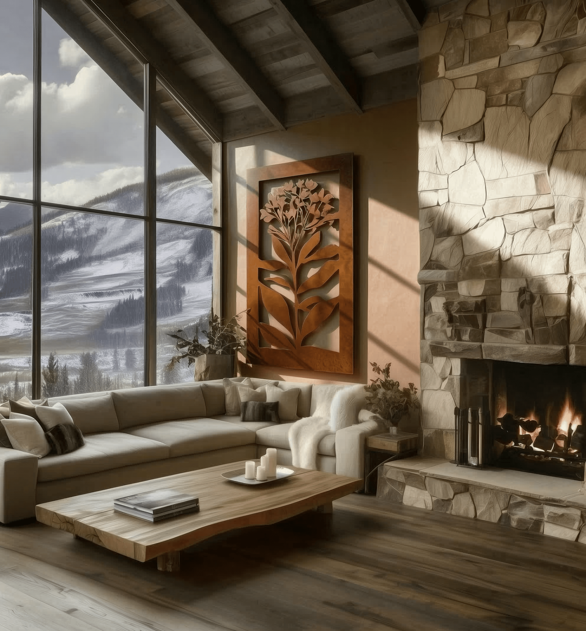 The Lilac - Metal Wall Art - Benton Lane Home - Anthem Classic