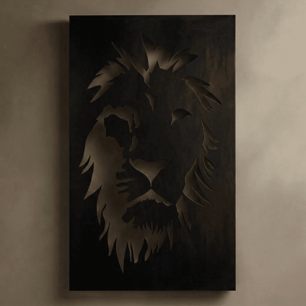 The Lion - Metal Wall Art - Benton Lane Home - Anthem Classic
