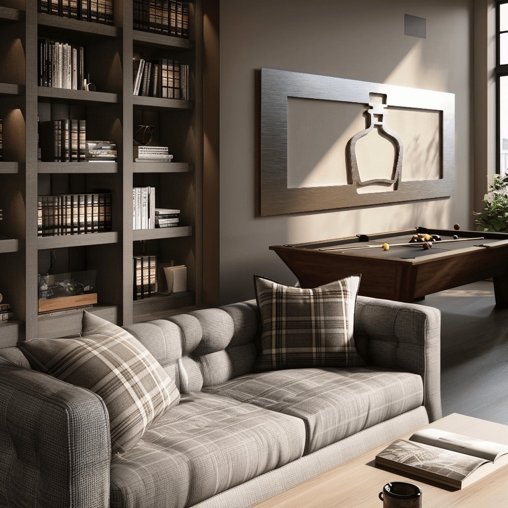 The Liquid Iron - Metal Wall Art - Benton Lane Home - Carbon Designs
