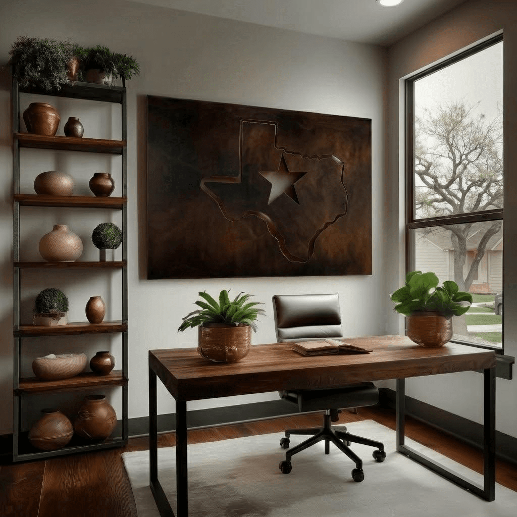 The Lone Star - Metal Wall Art - Benton Lane Home - Anthem Classic