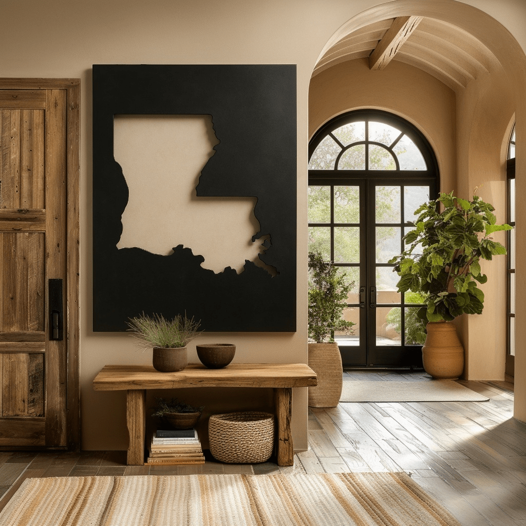 The Louisiana - Metal Wall Art - Benton Lane Home - Anthem Classic