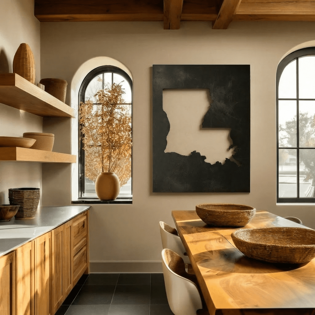 The Louisiana - Metal Wall Art - Benton Lane Home - Anthem Classic