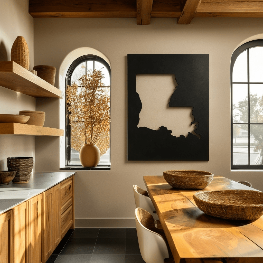 The Louisiana - Metal Wall Art - Benton Lane Home - Anthem Classic