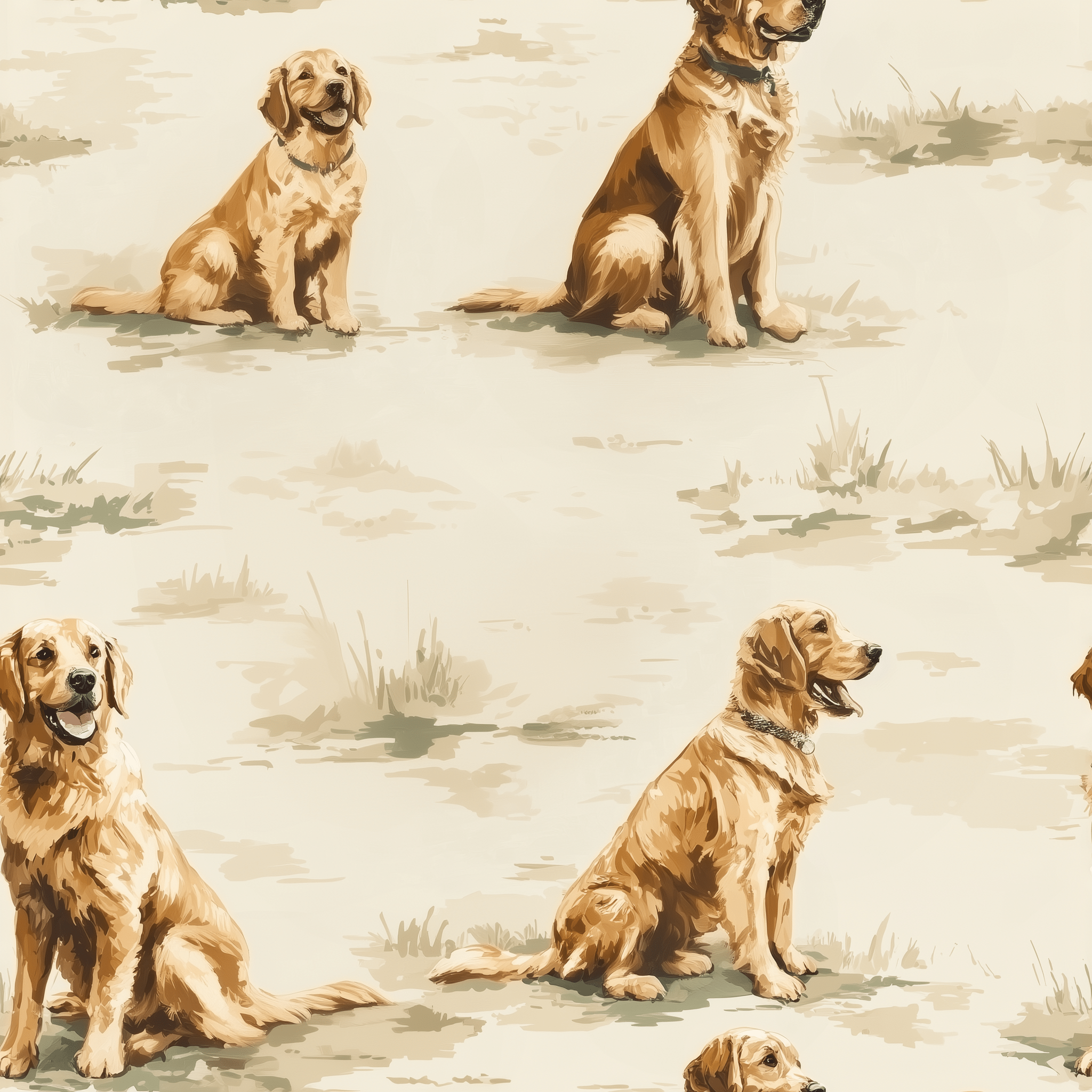 The Loyalist Wallpaper - Benton Lane Home - Painted Paper