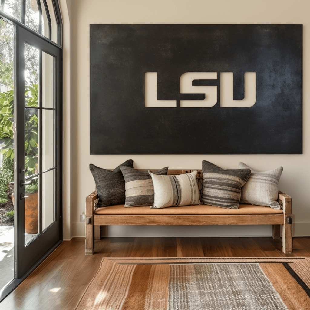 The LSU - Metal Wall Art - Landscape Forge - Benton Lane Home - Anthem Classic