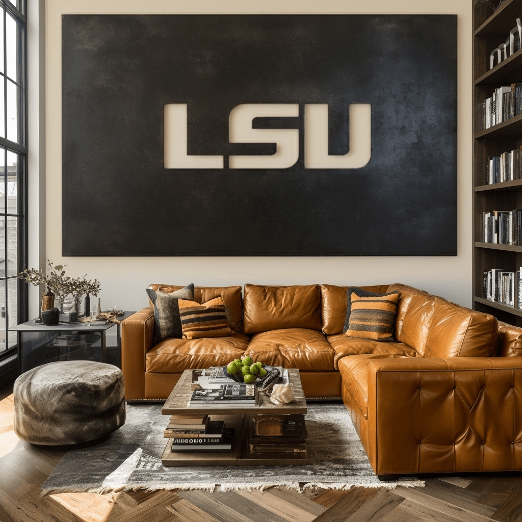 The LSU - Metal Wall Art - Landscape Forge - Benton Lane Home - Anthem Classic