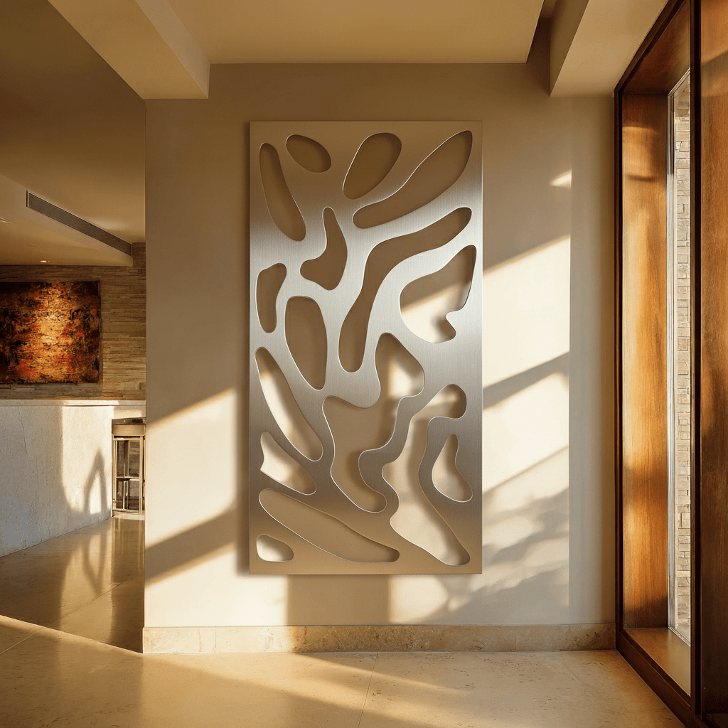 The Lumen - Metal Wall Art - Benton Lane Home - Carbon Designs