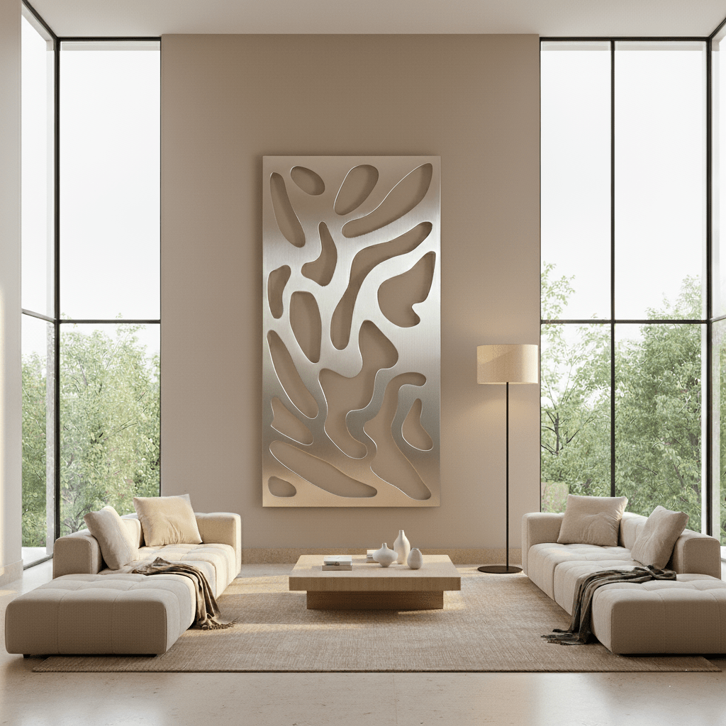 The Lumen - Metal Wall Art - Benton Lane Home - Carbon Designs