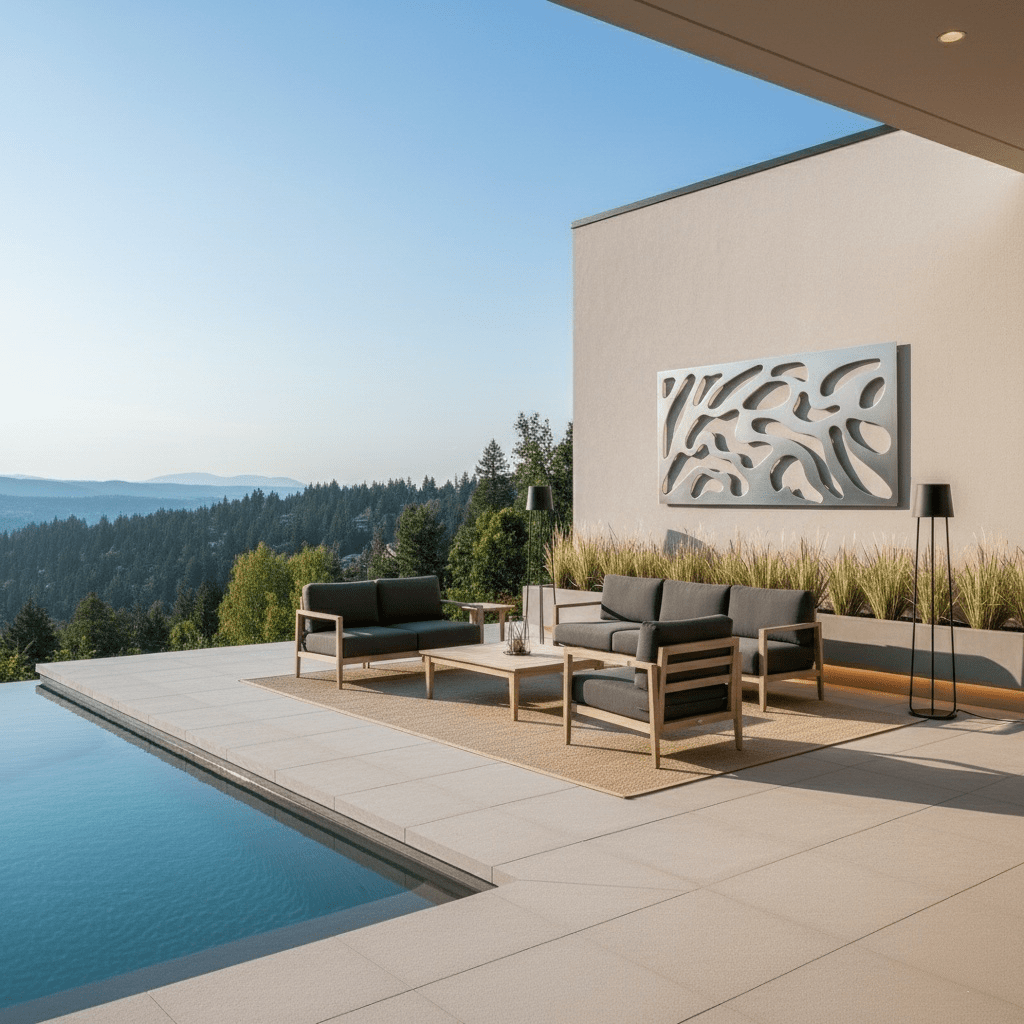 The Lumen - Metal Wall Art - Benton Lane Home - Carbon Designs