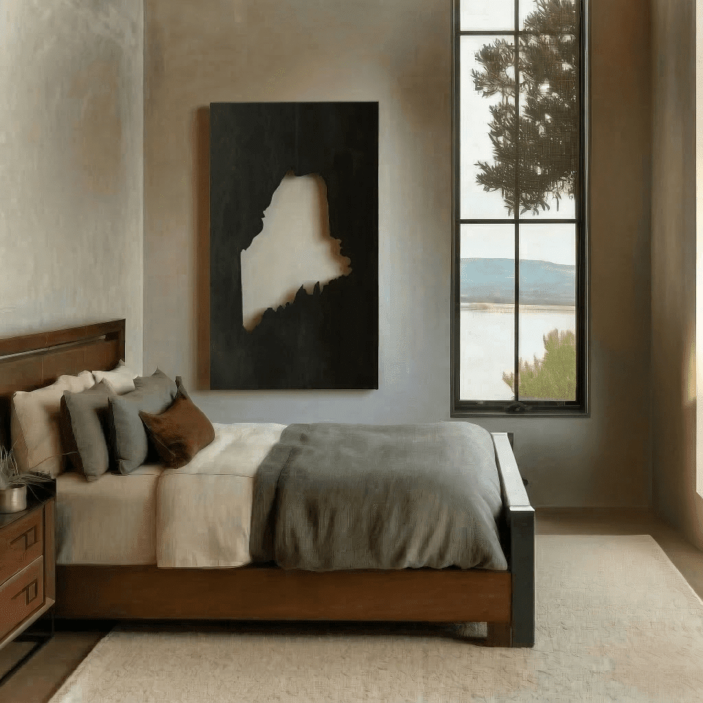 The Maine - Metal Wall Art - Benton Lane Home - Anthem Classic