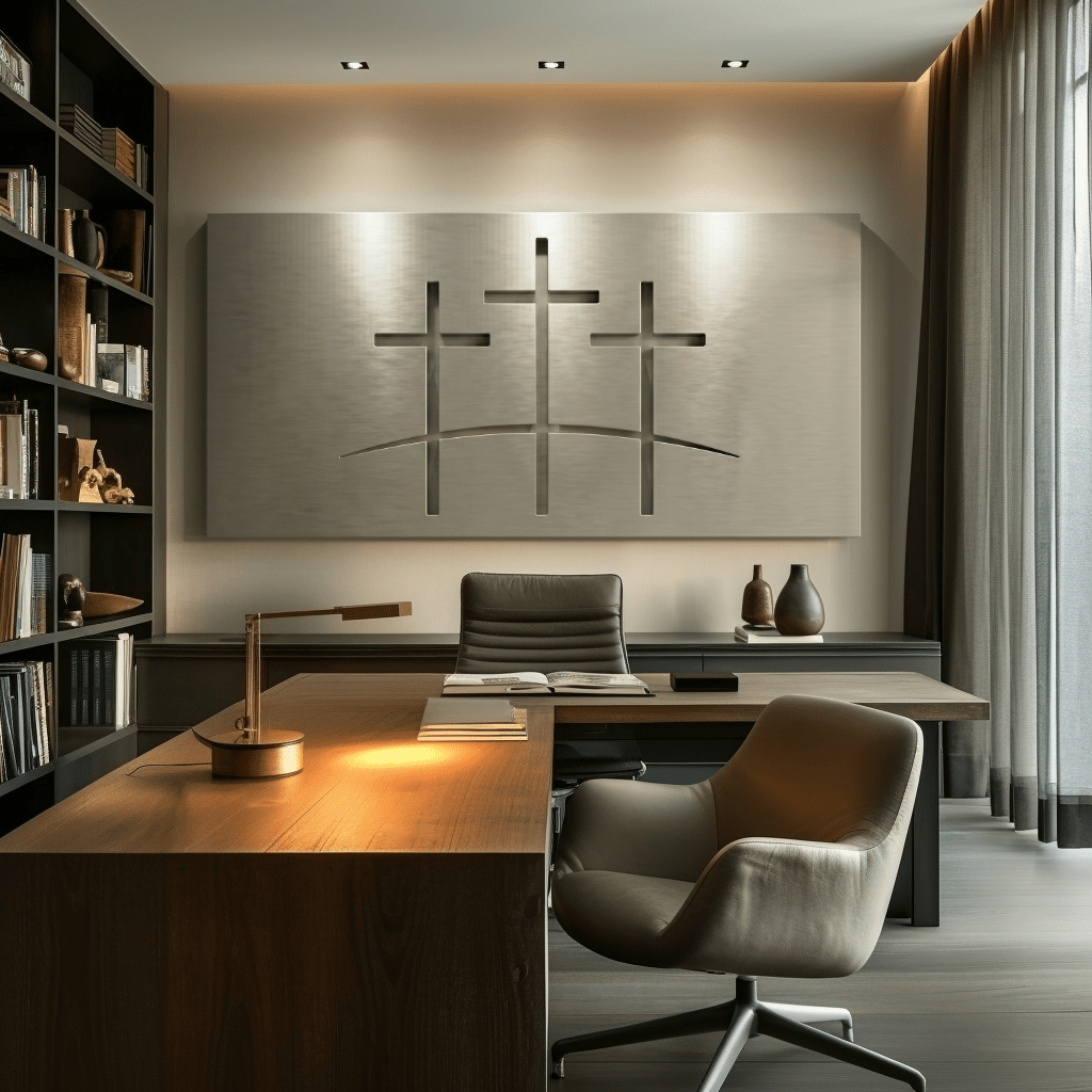 The Man of Sorrows - Metal Wall Art - Benton Lane Home - Carbon Designs