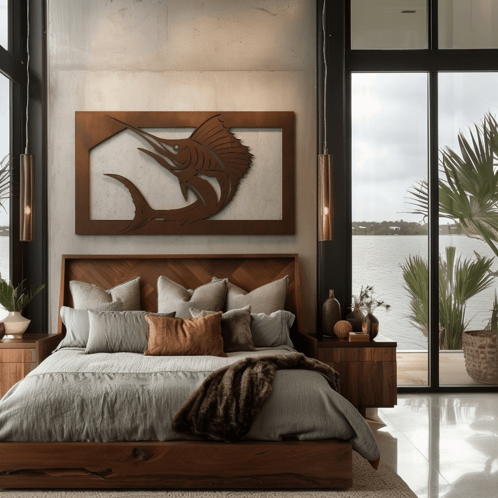 The Marlin - Metal Wall Art - Benton Lane Home - Anthem Classic