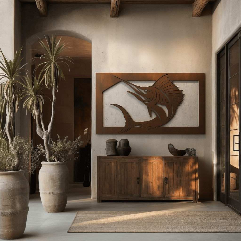 The Marlin - Metal Wall Art - Benton Lane Home - Anthem Classic