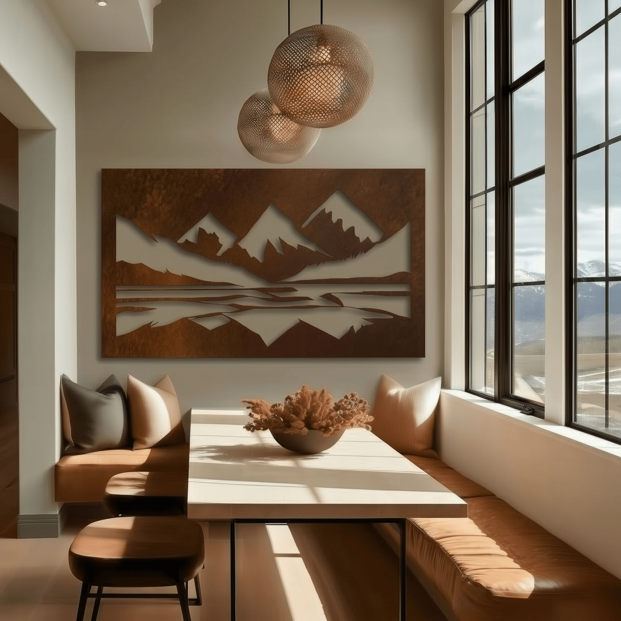 The Maroon Bells - Metal Wall Art - Benton Lane Home - Anthem Classic