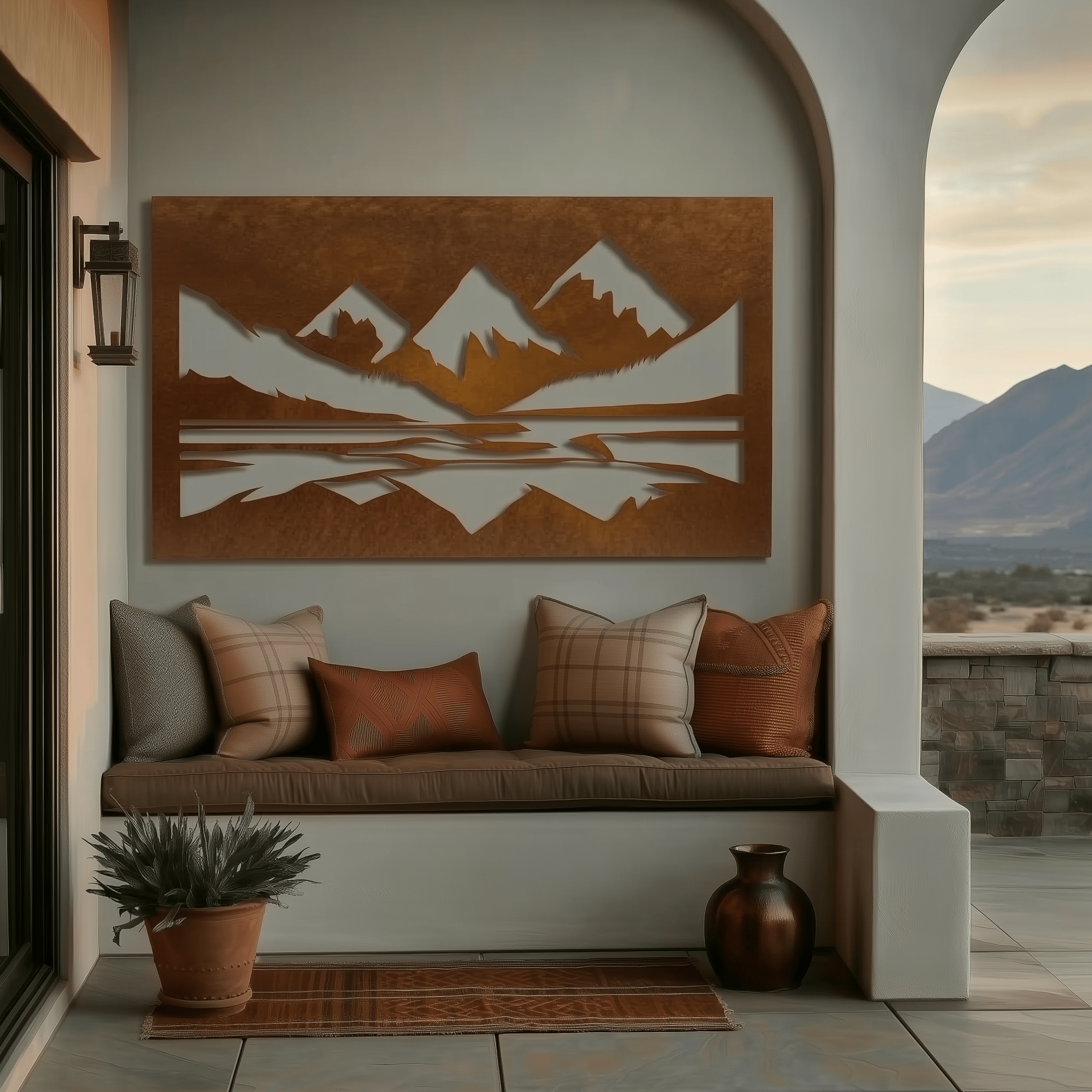 The Maroon Bells - Metal Wall Art - Benton Lane Home - Anthem Classic