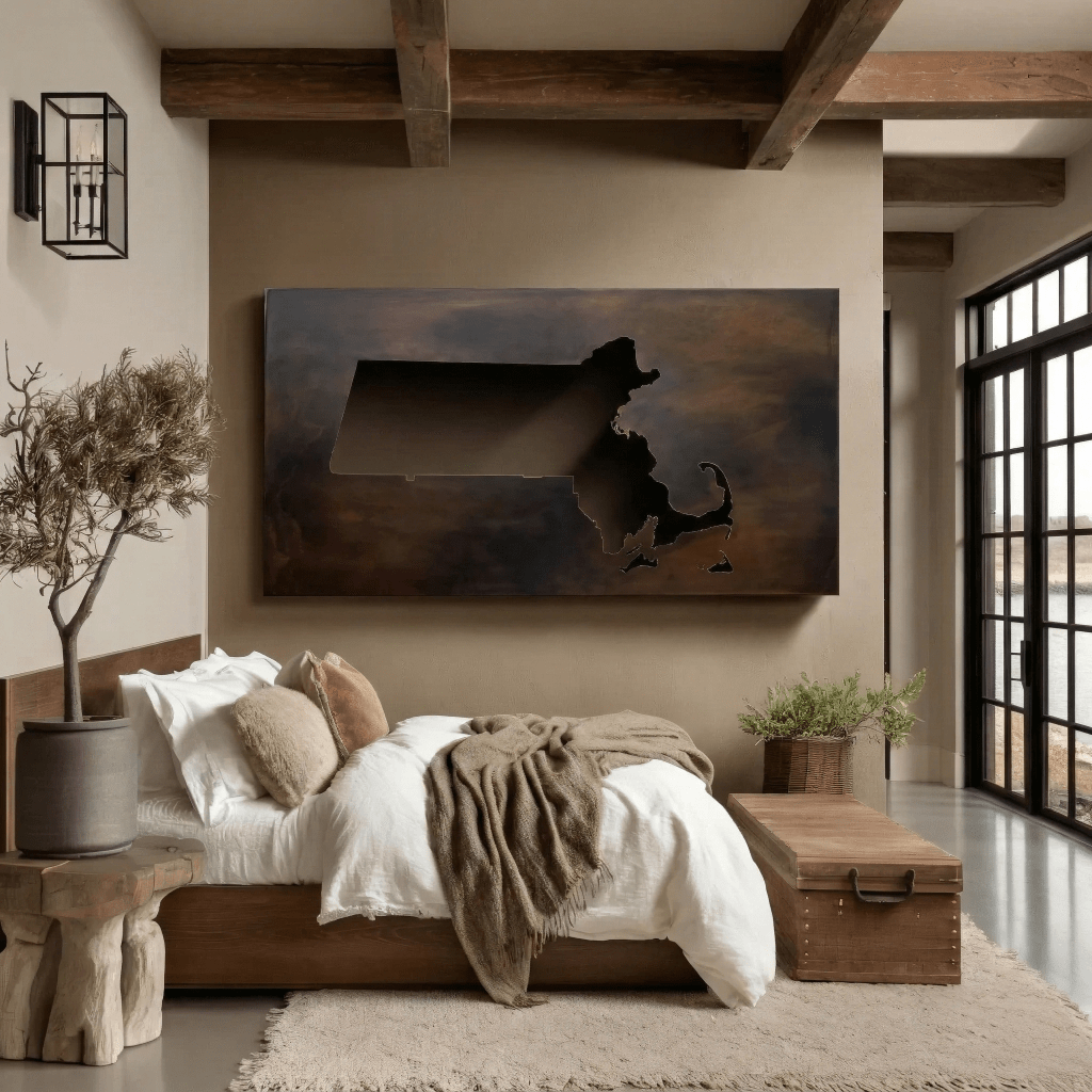 The Massachusetts - Metal Wall Art - Anthem Classic