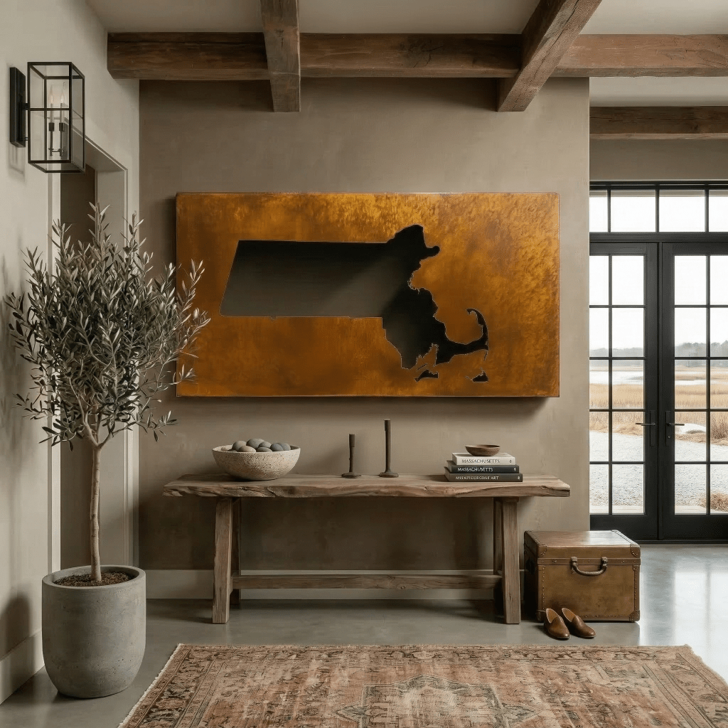 The Massachusetts - Metal Wall Art - Anthem Classic