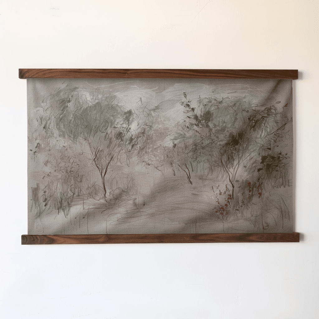 The Meadow (Gray) - Tapestry - Lemon Park
