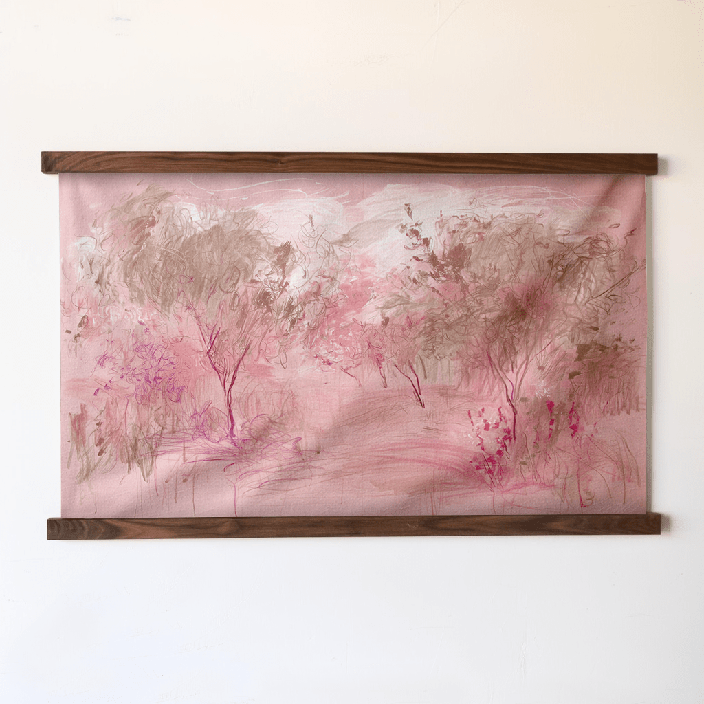 The Meadow (Pink) - Tapestry - Benton Lane Home - Lemon Park