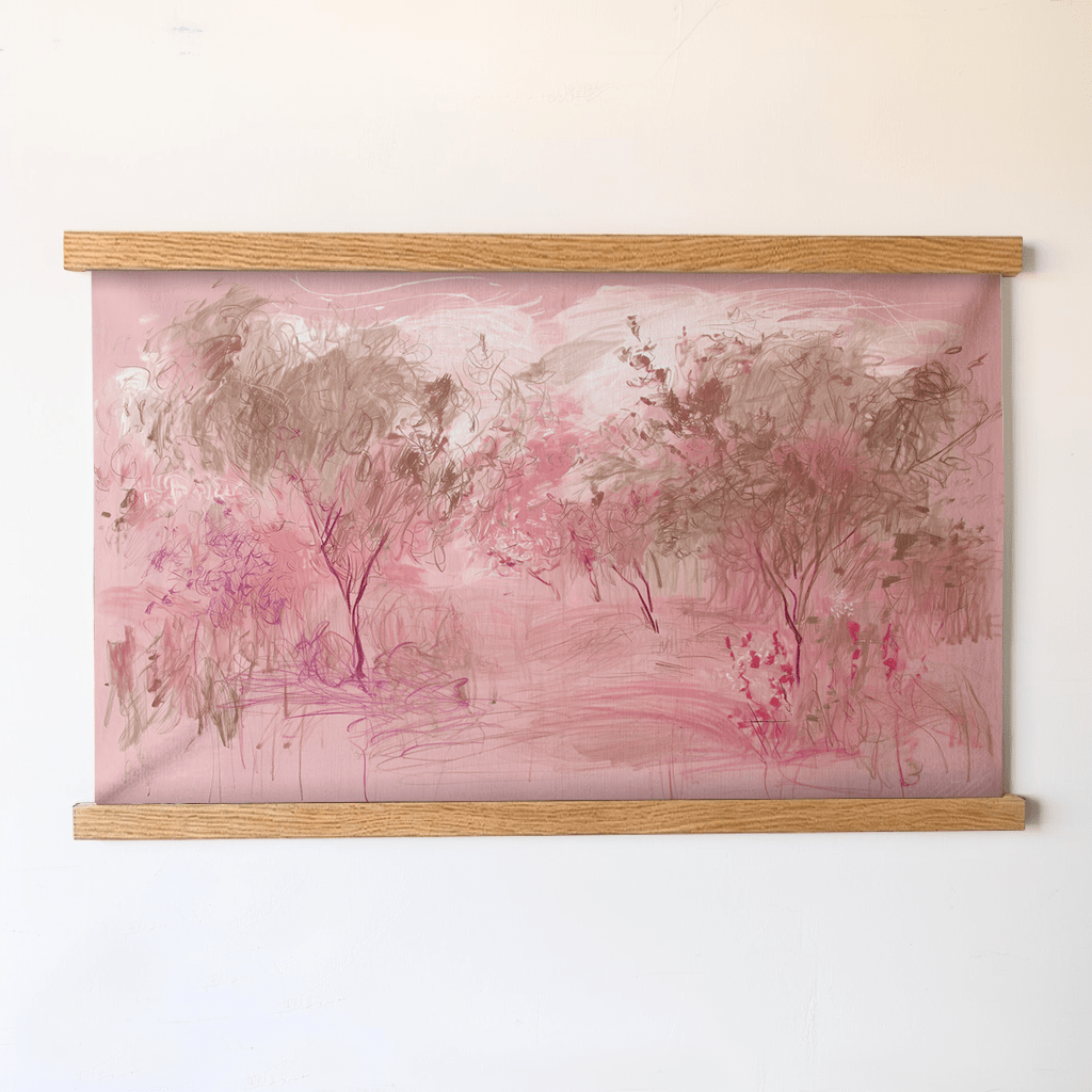 The Meadow (Pink) - Tapestry - Benton Lane Home - Lemon Park